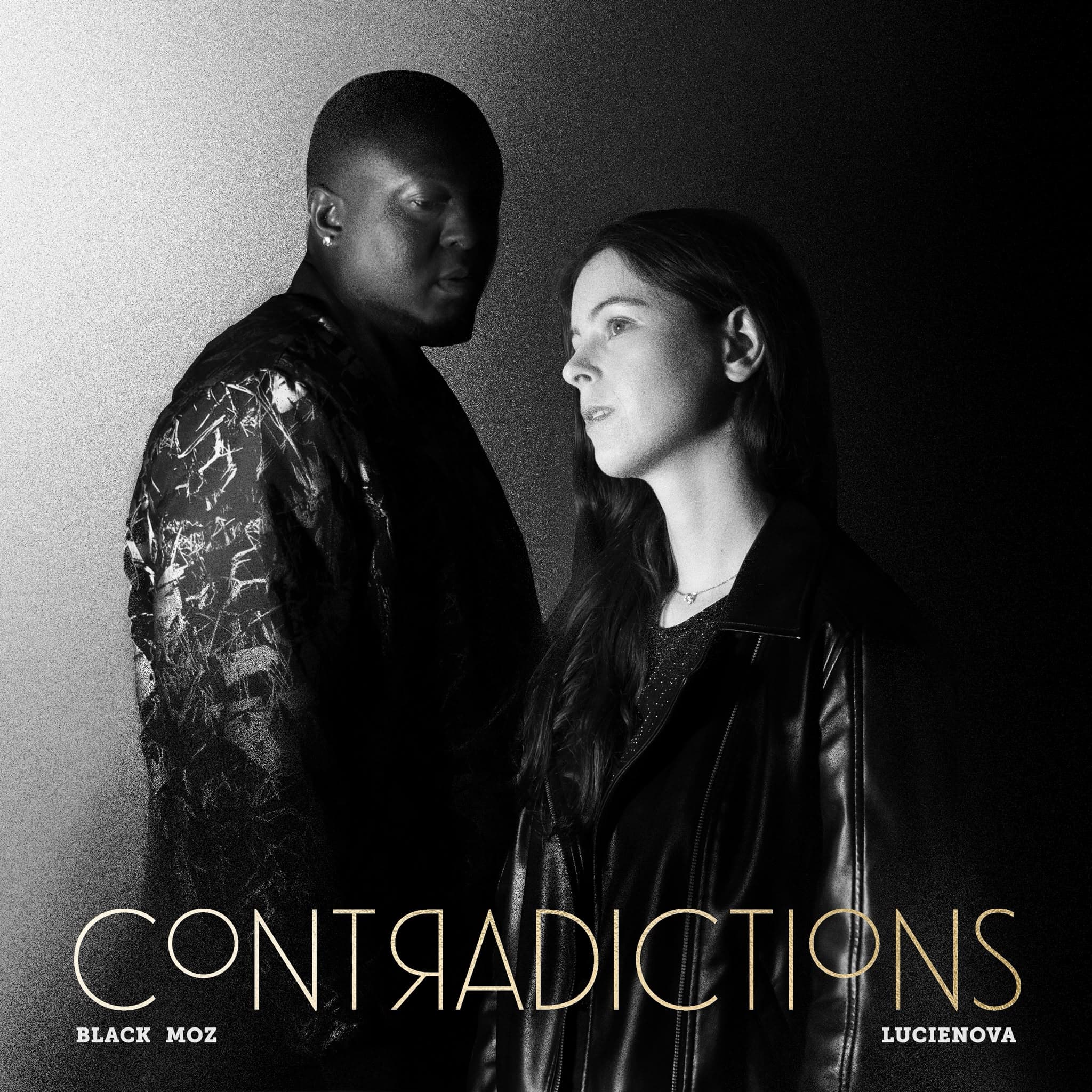 Pochette de l’album CONTRADICTION de Black Moz et LUCIENOVA
